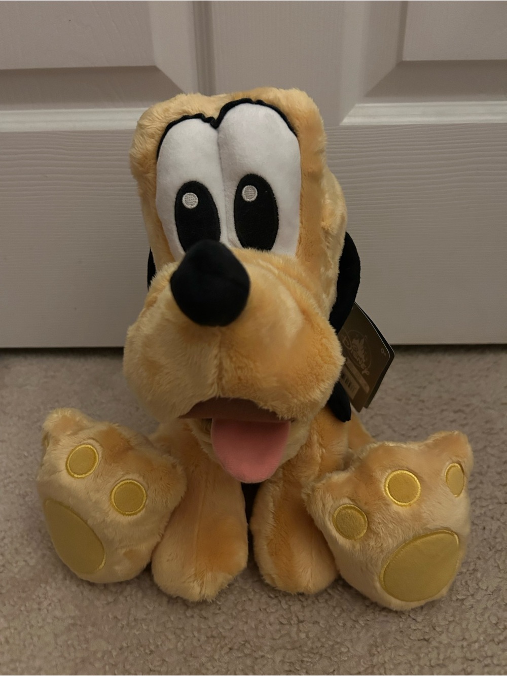 Disney Parks Pluto Big Feet Plush